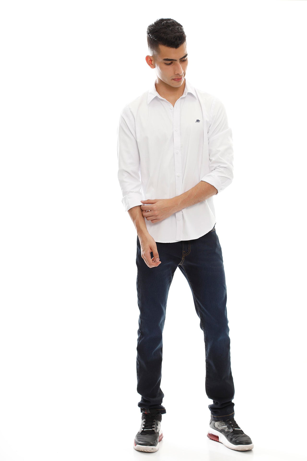 Camisa Blanca Hombre Aerofashion