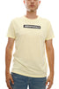Camiseta Con Estampado Amarillo Claro